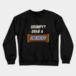 Grumpy? Grab a Sneakers Crewneck Sweatshirt